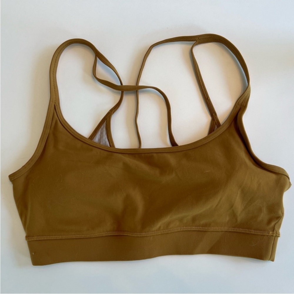 Vuori Sports Bra - Golden Color